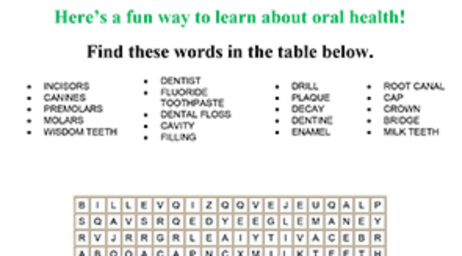 word-searches-my-child-dentist