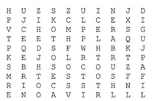 Print Out : Dental Word Search