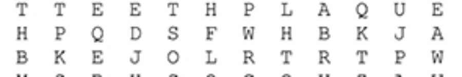 Print Out : Dental Word Search