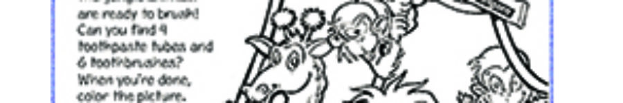Print Out : Brush with the Animals