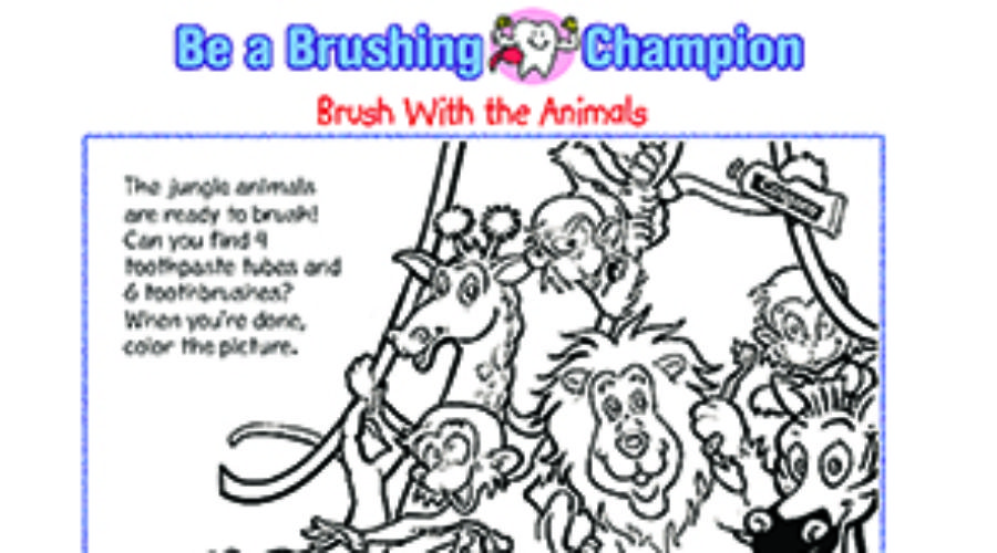 Print Out : Brush with the Animals